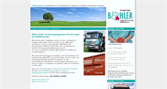 Desktop Screenshot of buehler-container.de